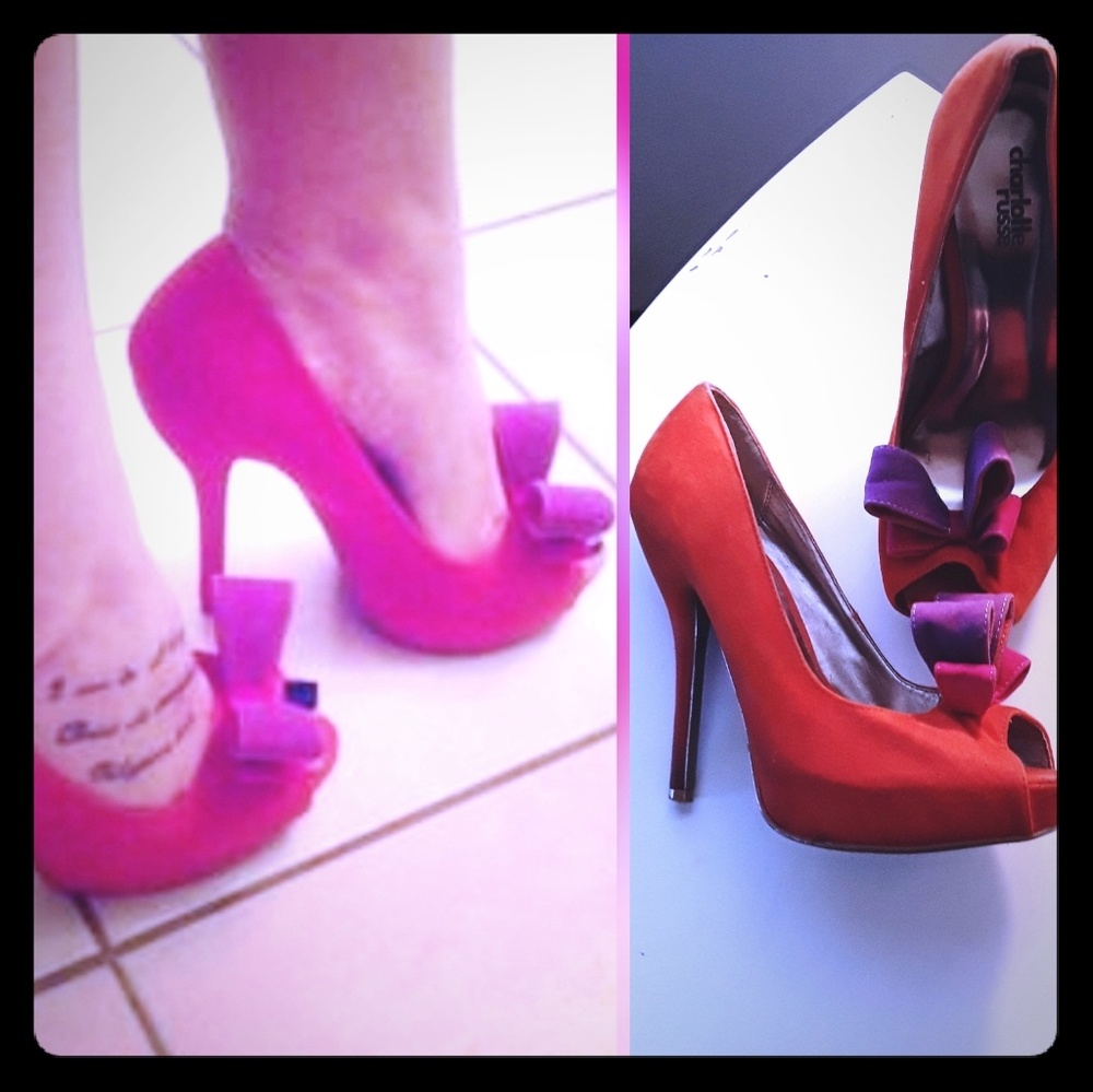 Charlotte Russe Bow Heels